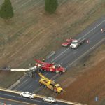 Закрыта I-24 East в  Cheatham County: перевернулся кран