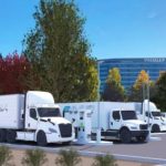 Daimler участвует в разработке станции подзарядки электротраков в Portland
