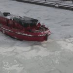 CFD вскрывает лед на реке Чикаго: зачем это нужно?