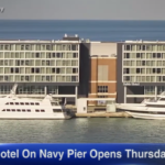 Открывается первый в истории отель на Navy Pier с видом на Чикаго и озеро Мичиган