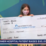 Местная девочка собрала 50 тысяч долларов для Lurie Children’s Hospital, врачи которой ей когда-то помогли
