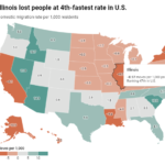 Перепись населения подтвердила, что население Иллинойса сокращается за счет жителей, покидающих штат