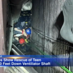 Подросток упал с высоты 40 футов в вентиляционную шахту здания в Old Town