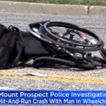 Водитель сбил человека в инвалидной коляске и уехал с места ДТП в Mount Prospect