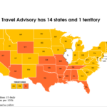 В обновленный Chicago Travel Advisory попали еще 9 штатов в связи с ростом числа случаев COVID-19