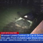 Женщина не справилась с управлением на Lake Shore Drive — автомобиль упал в озеро Мичиган