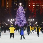 Церемония зажжения новогодней ели в Millennium Park, а также открытие ледового катка состоятся 19 ноября