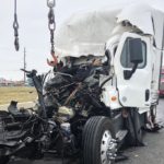 Katy Freeway в обоих направлениях закрыли из-за двух аварий с участием траков