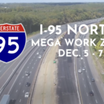На этой неделе ожидаются серьезные пробки на I-95 «Mega Work Zone» в Вирджинии.