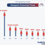 Узнайте, в каких штатах самые большие штрафы за превышение скорости для владельцев CDL