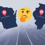 Какие места занимают дороги Иллинойса и Висконсина в списке худших в США?
