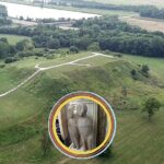 Легенда утверждает, что «луноглазые люди» построили Cahokia Mounds в Иллинойсе