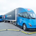 PepsiCo принимает поставку новых траков Tesla Semi в Калифорнии