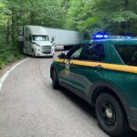 Еще один трак застрял в Smugglers Notch