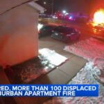 Беременная женщина выпрыгнула из окна жилого дома в Западном Чикаго, спасаясь от пожара
