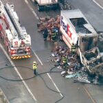 Водитель грузовика FedEx скончался в результате аварии на трассе I-294 в Northbrook